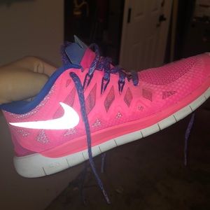 nike shoes worn regularly